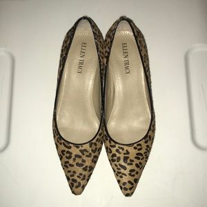 Leopard Print Kitten Heels